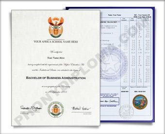 Buy Fake Diplomas and Transcripts from South Africa